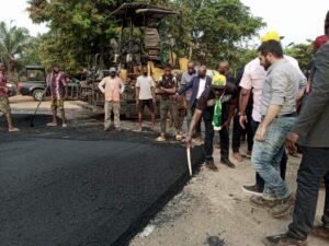 Soludo Inspects Road Construction In Anambra